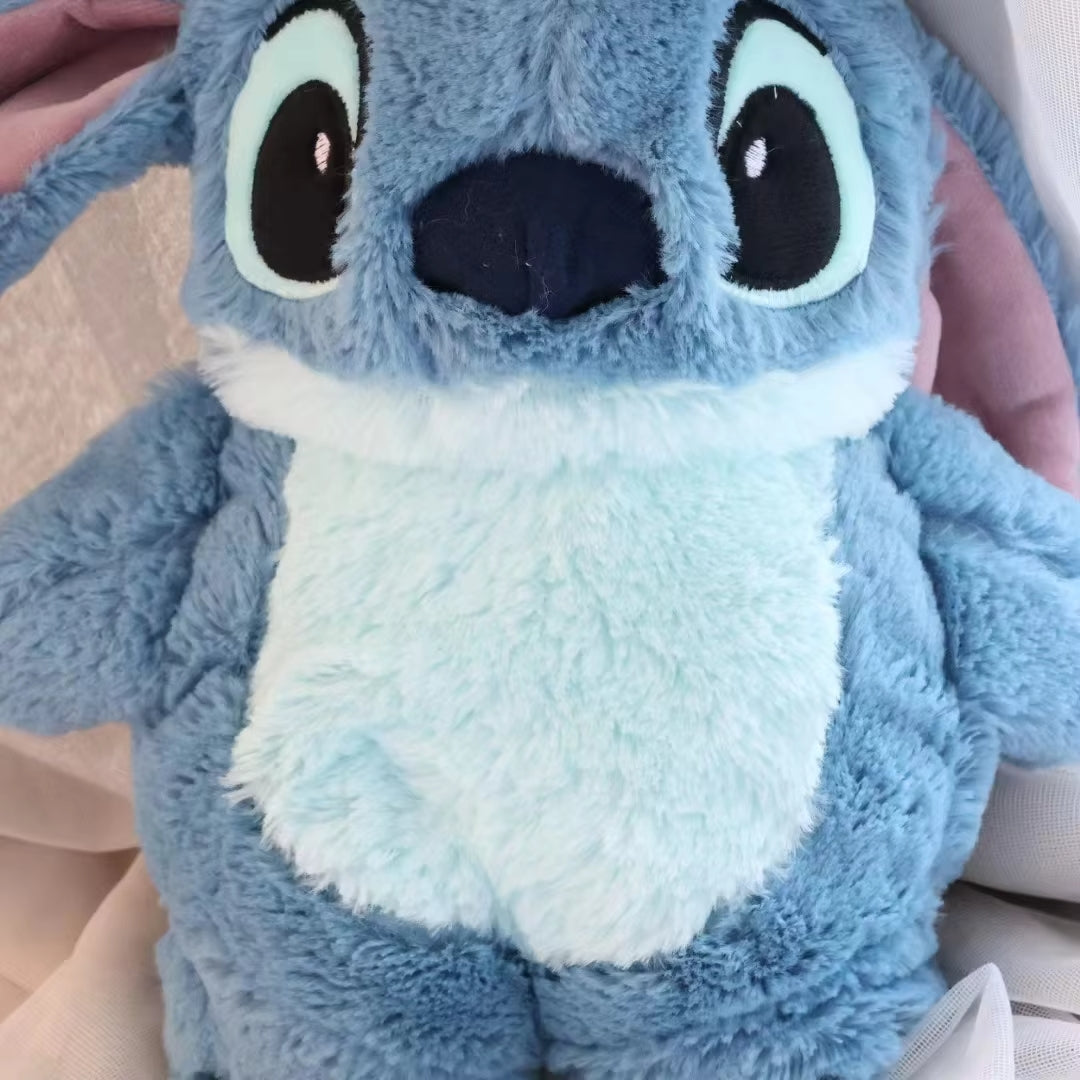 Peluche bouillotte Stitch Bleu